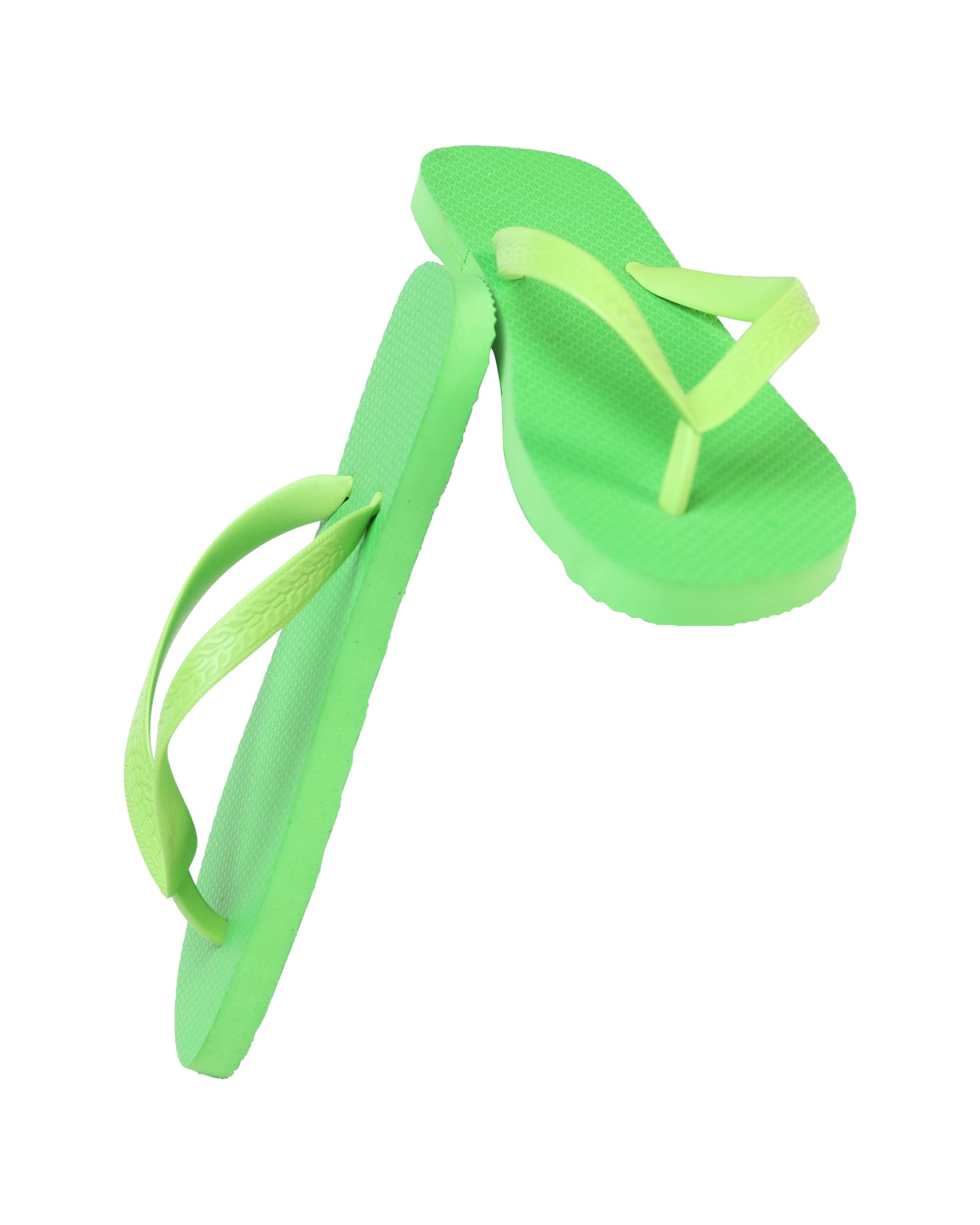 Lime Green Flip Flop - Rejuvinations Shoes