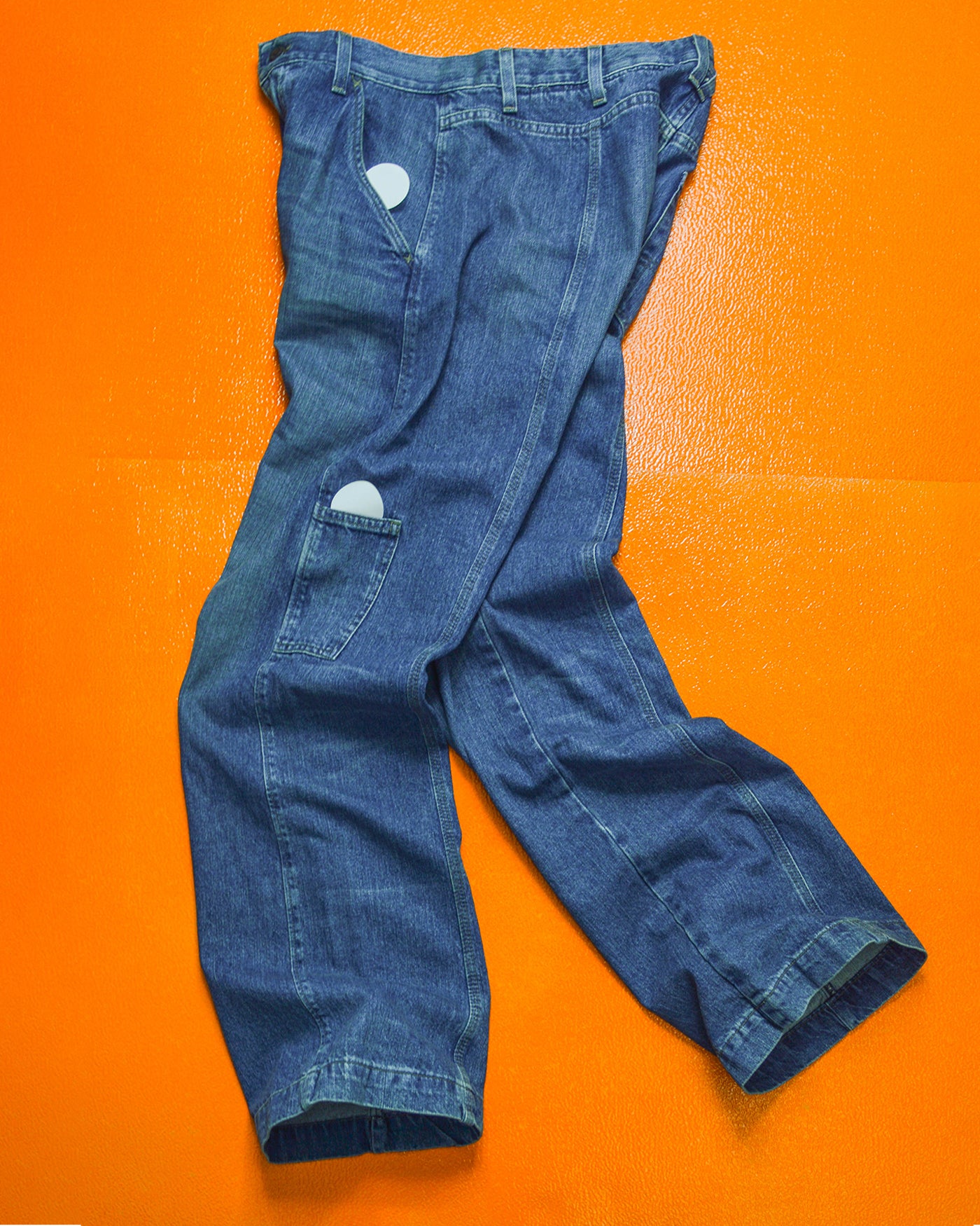Armani Jeans Vintage Wash Shifted Side Seam Asymmetrical Patch Pocket Jeans () – shop.allenreji