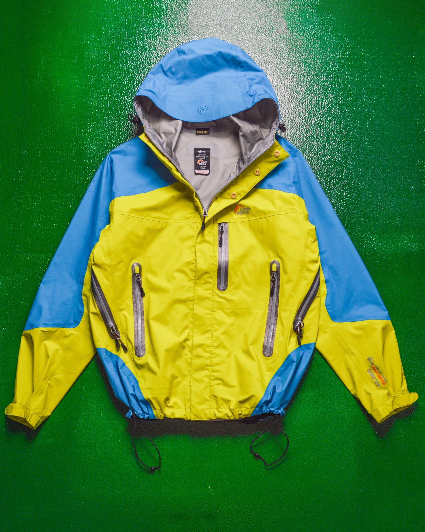 STUSSY Lowe alpine GORE-TEX jacket Y2K 品質の良い商品 メンズ ...