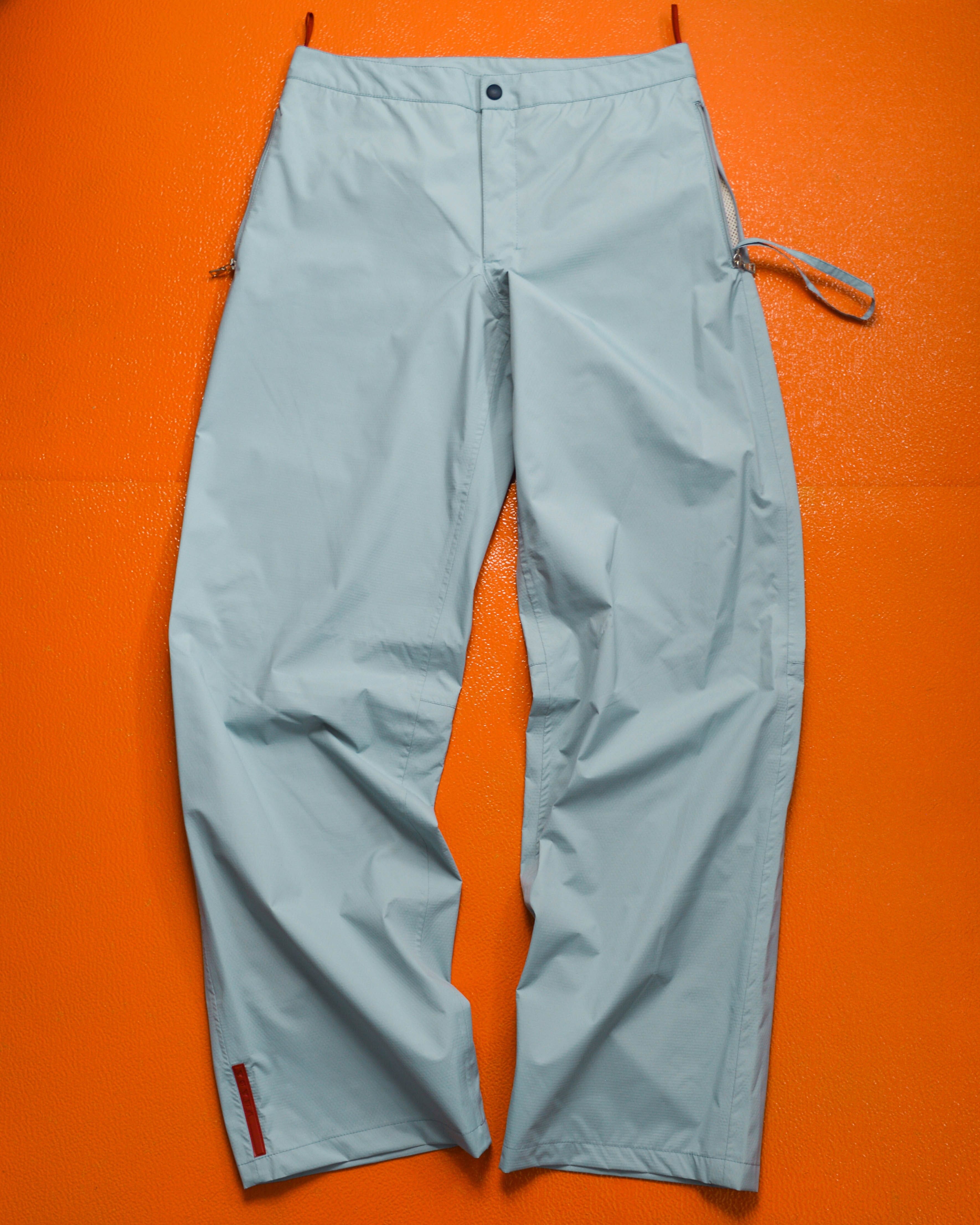 Sport Gore-Tex Ice Blue Packable Track Jacket + Pants Set ( ~ L
