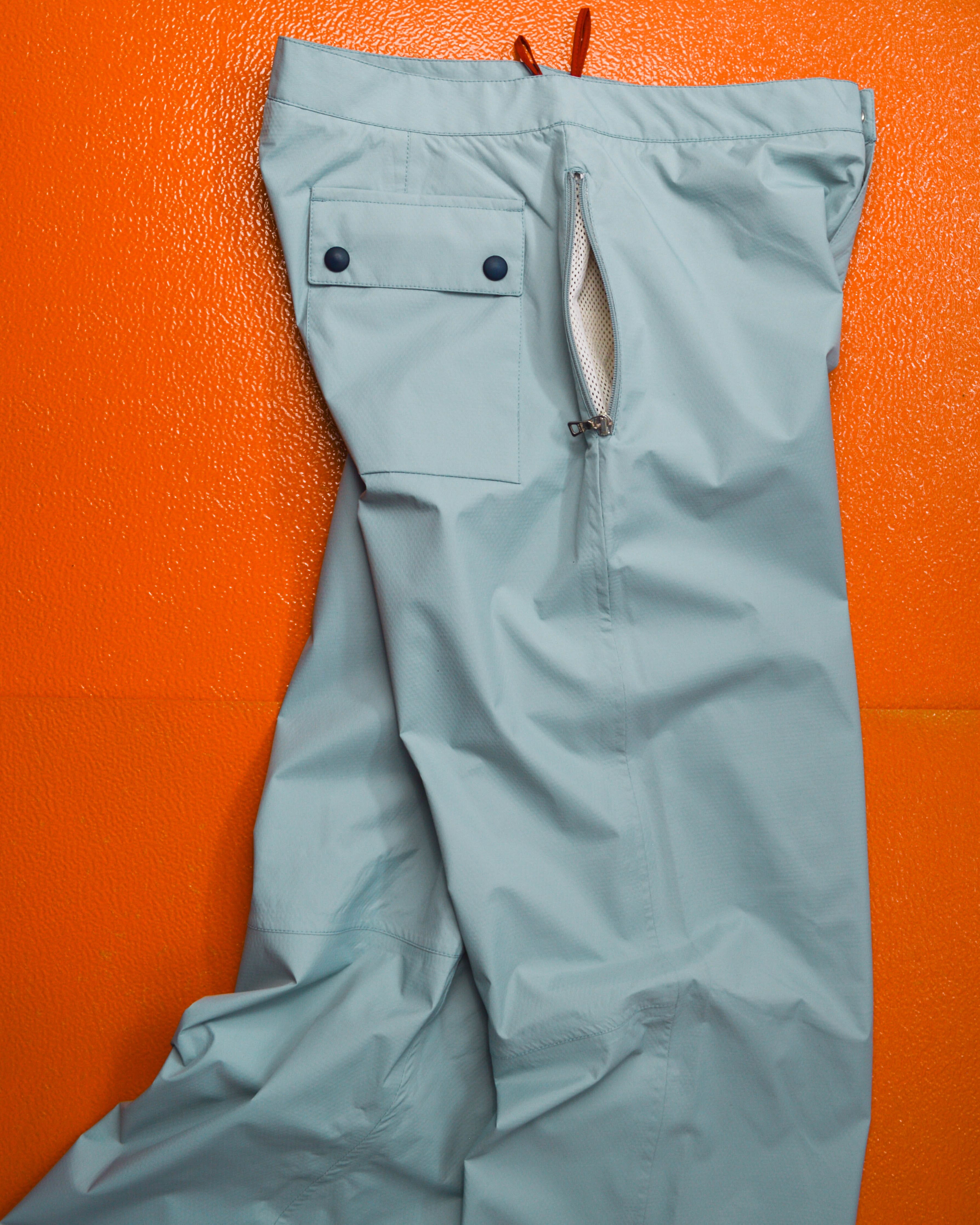 Sport Gore-Tex Ice Blue Packable Track Jacket + Pants Set ( ~ L