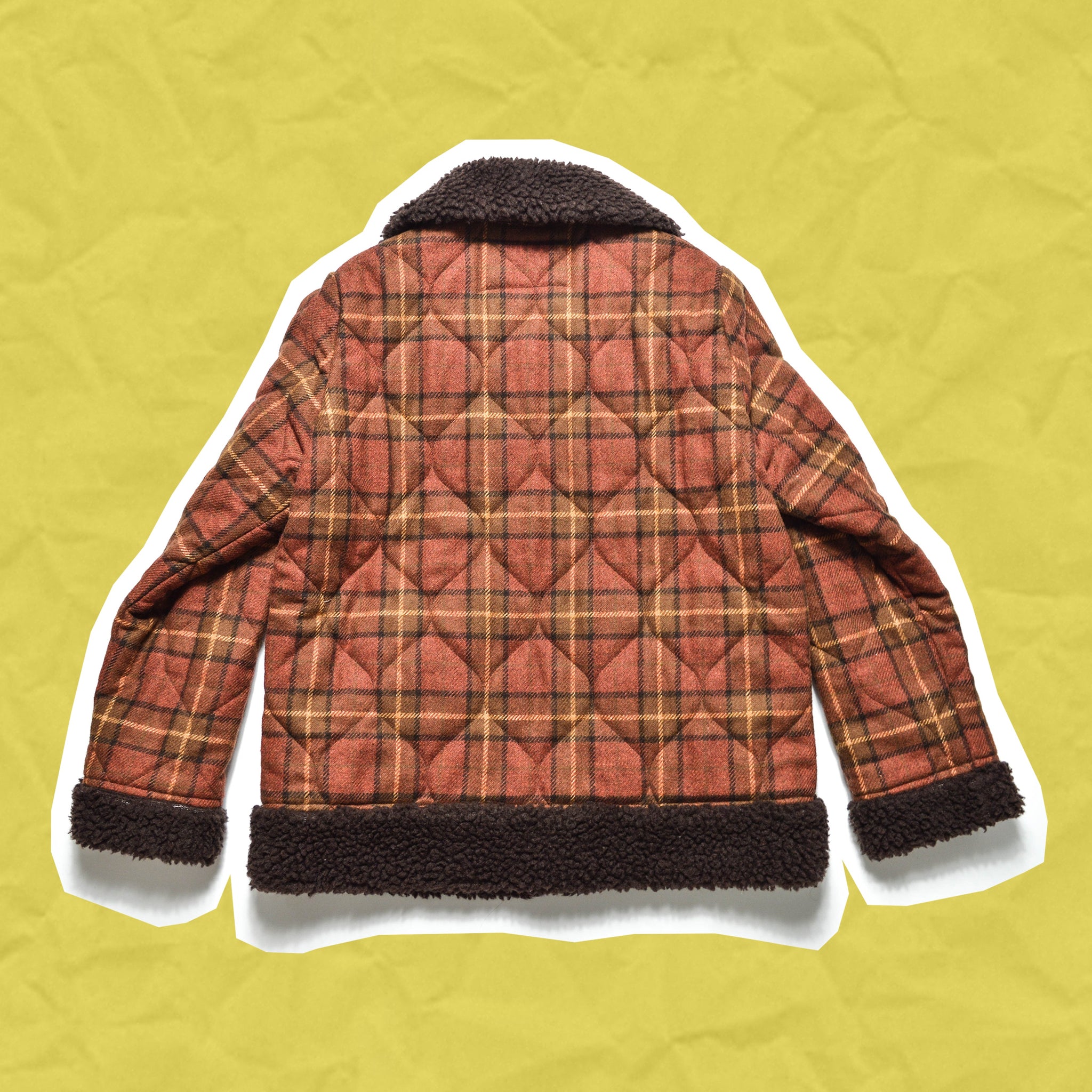 South2 West8 / S2W8 Boa Plaid Quilted Jacket (~S~) – shop.allenreji