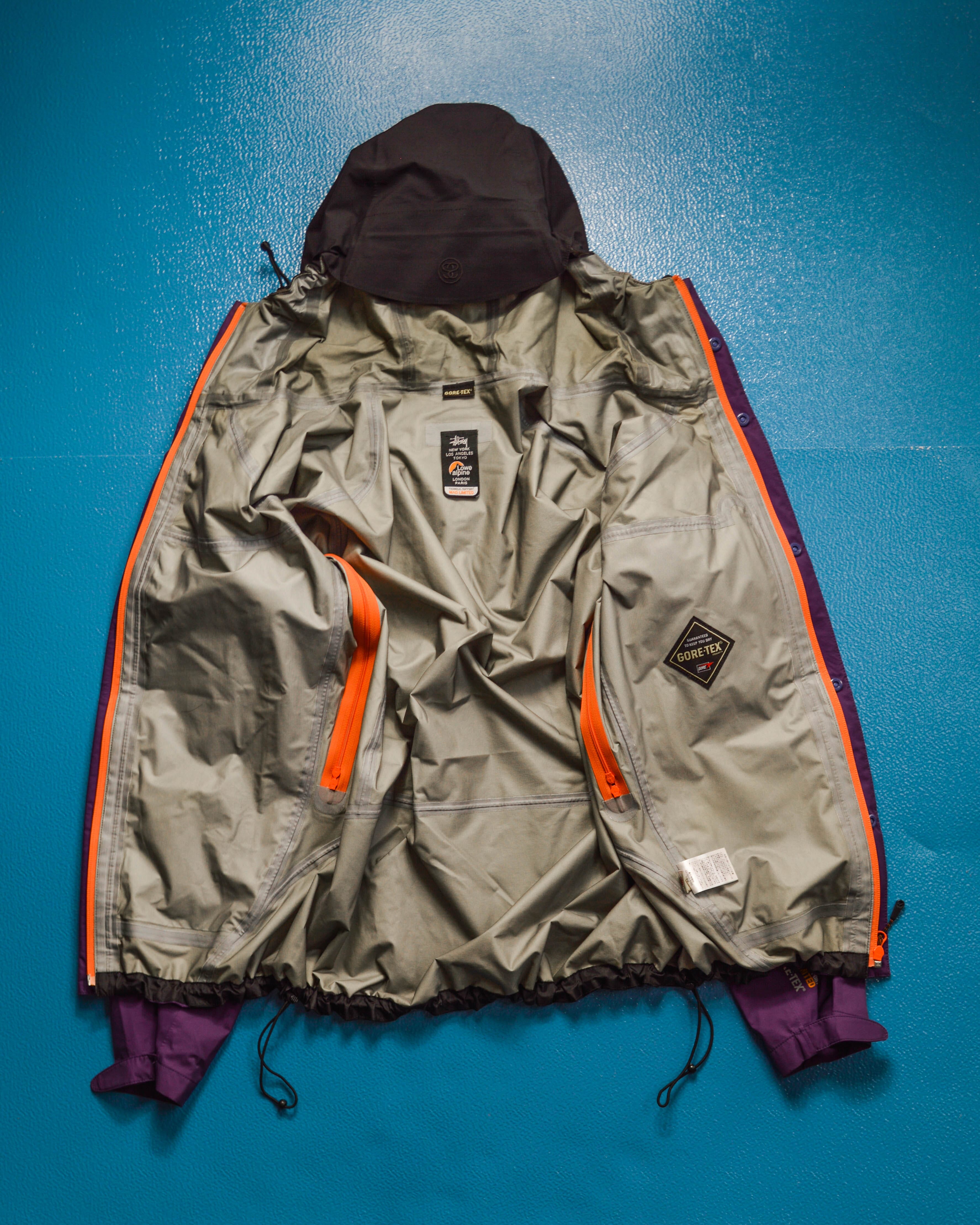 STUSSY Lowe alpine GORE-TEX jacket Y2K eva.gov.co