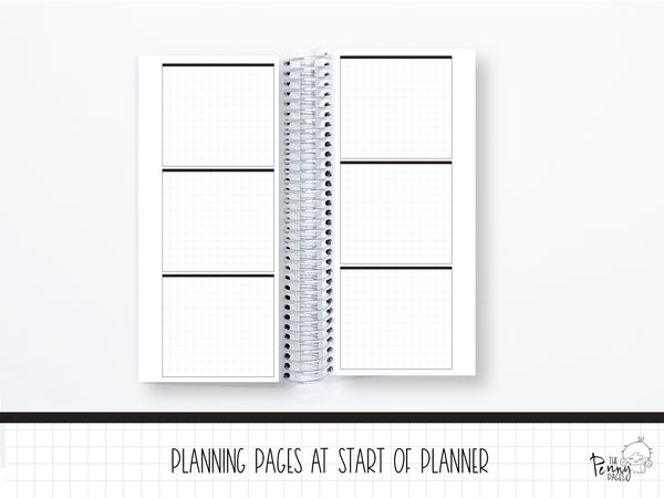 Gonna be a great year DARK - Penny Size coiled planner