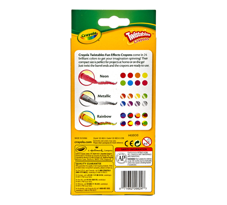 Crayola Twistables Crayons, 12 Count – Crayola Canada
