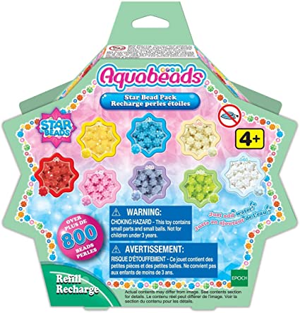 Star beads Aquabeads mini Mermaid Jewel Farm Pack Lot of 3 Epoch Kids  Crafts Kit