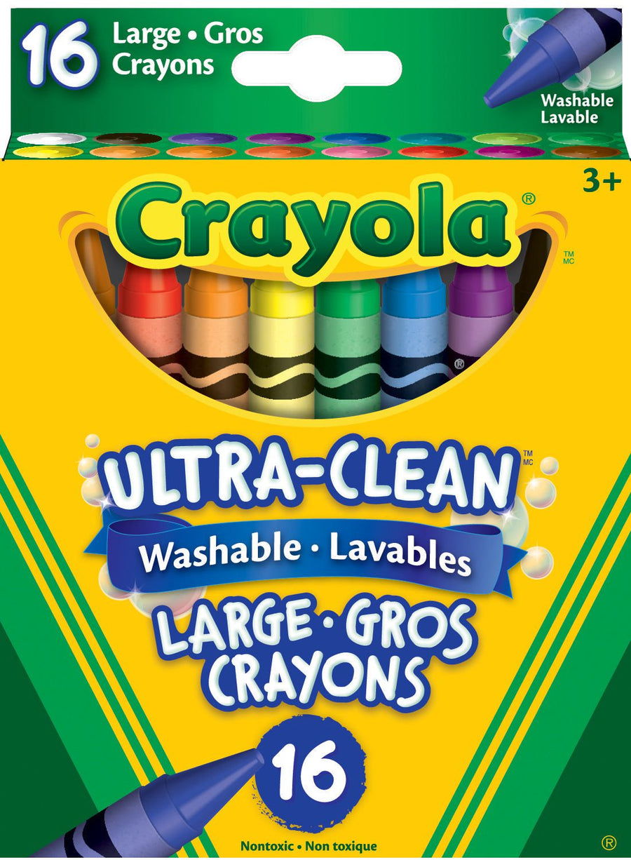 Crayola Washable Palm-Grasp Crayons – Crayola Canada