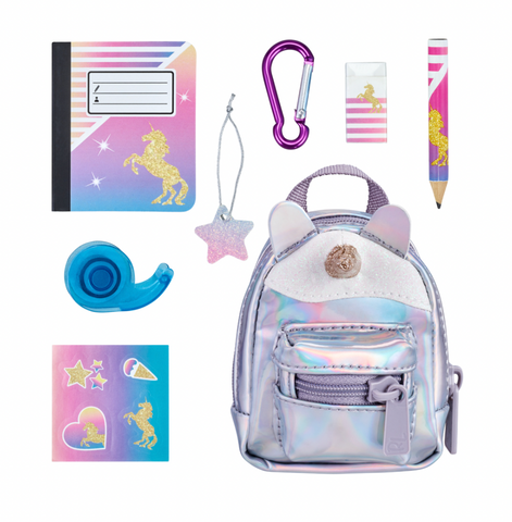  REAL LITTLES - Collectible Micro Backpack and Micro Handbag  with 12 Micro Working Surprises Inside!, Multicolor (25324) : Toys & Games