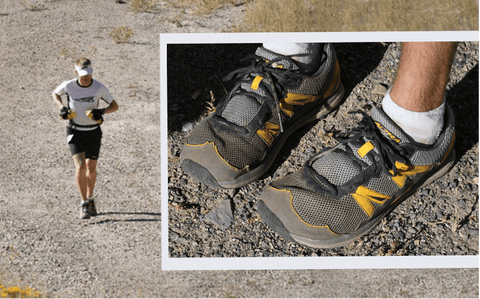 Trail running shoes Golden Harper Founder