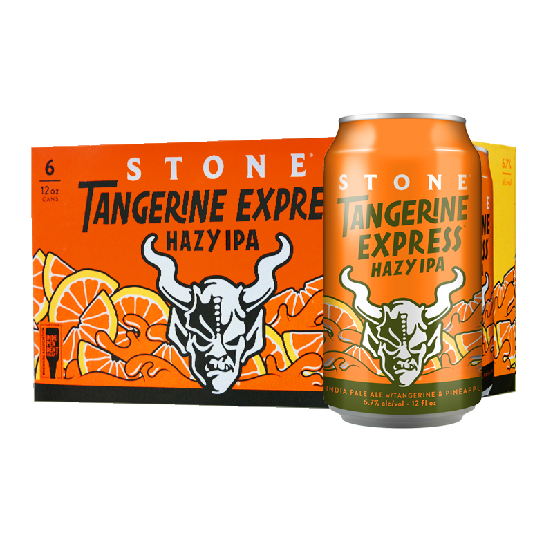 stone tangerine express hazy ipa