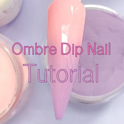 How to Do Ombre Dip Nails at Home | Easy Method