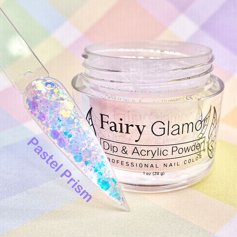 pastel prism dip nail powder color