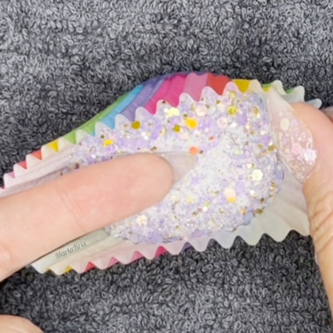 How to Apply Chunky Glitter Dip Nail Powder - Fairy Glamor