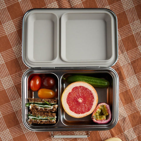 Haps Nordic Haps box - two compartments Lunch box Steel