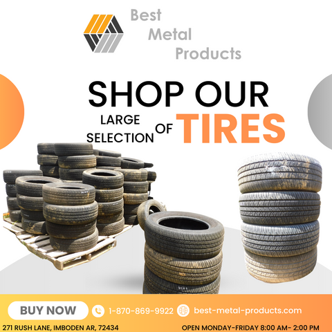Large tire selection