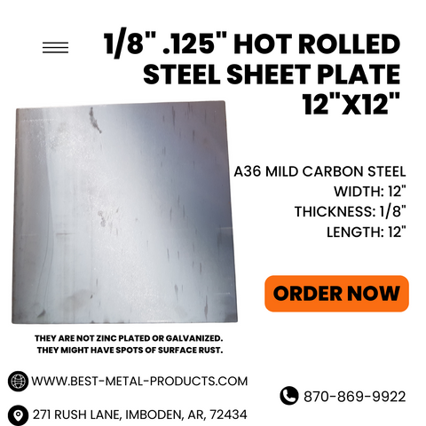 Hot rolled steel sheet metal plate