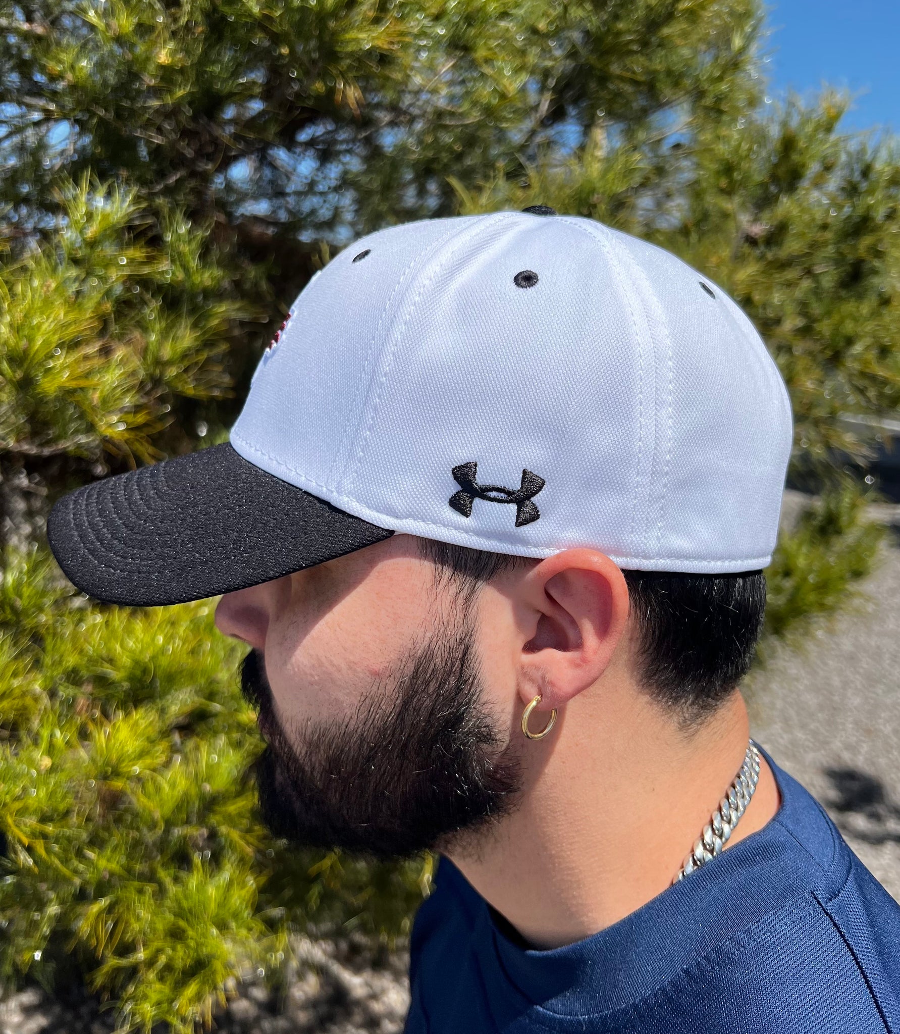 all white new era hat