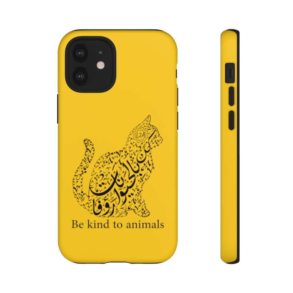 Tough Phone case the animal lover cat design