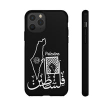 Load image into Gallery viewer, Tough Cases Black (Palestine Design)
