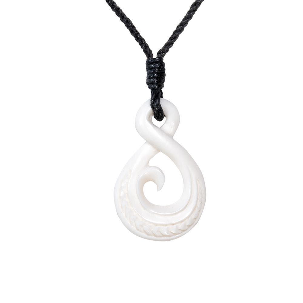 Native Treasure - Size X-Small 14 inch 5mm White Heishe Puka Shell Black  and Tiger Coco Surfer Necklace - 5mm (3/16