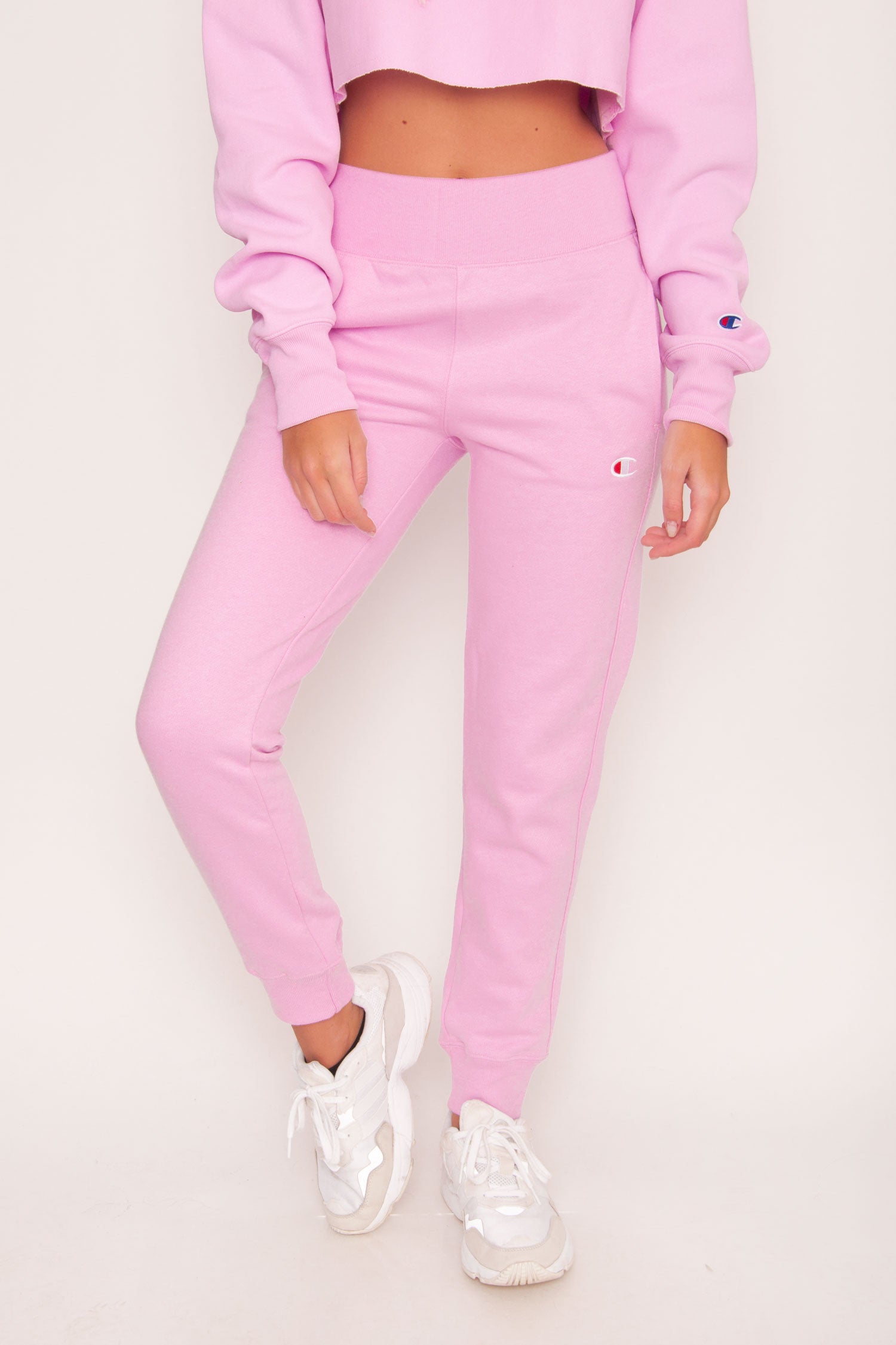 pink champion jogger