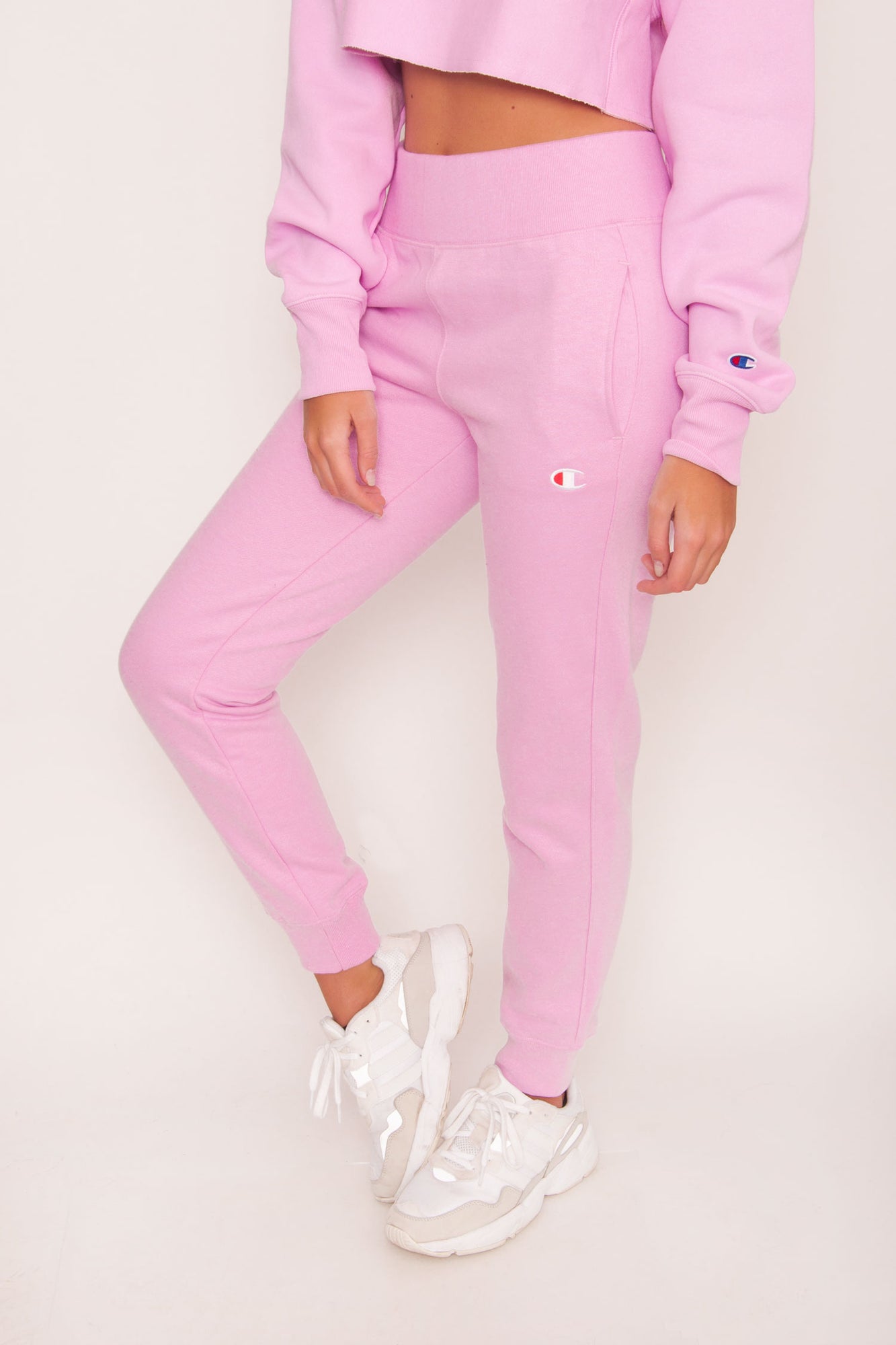 pink candy champion joggers