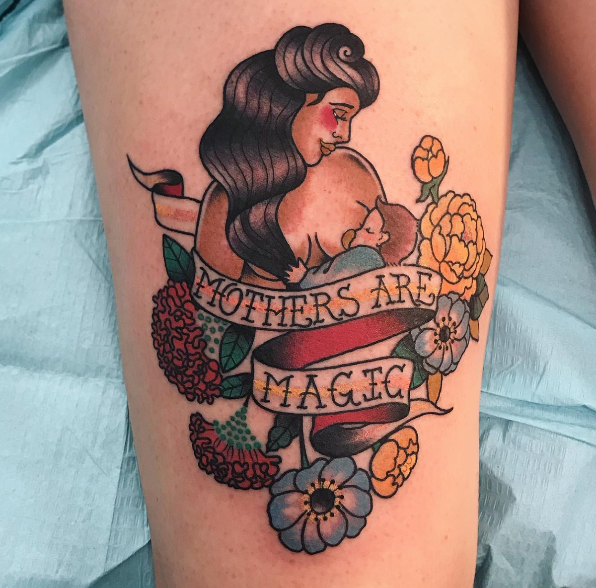 Can You Get A Tattoo While Breastfeeding Stories And Ink