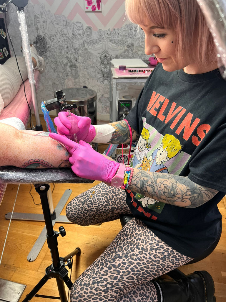 Dinky Ink tattoo artist