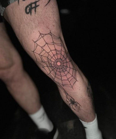 Knee tattoo