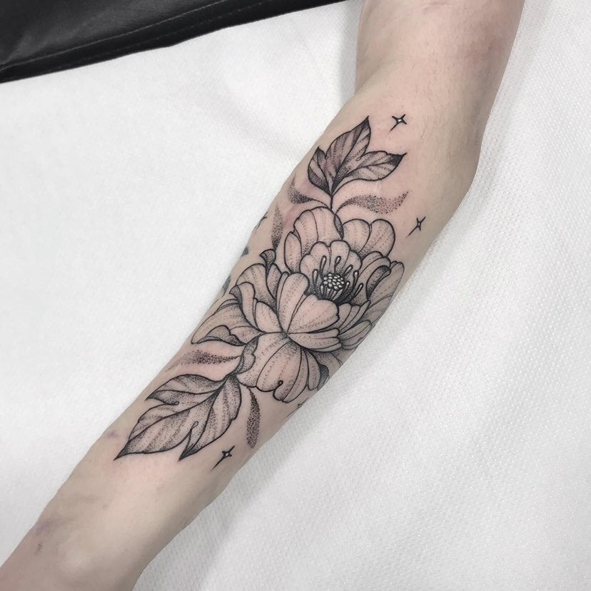 Pin on Flower tattoos