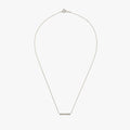 LUSTER Wide Necklace S - Silver