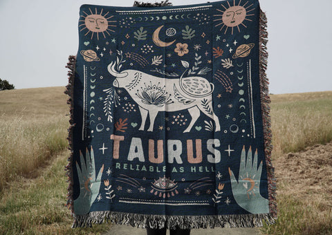 Taurus Woven Throw Blanket