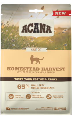 Propriété des chats ACANA