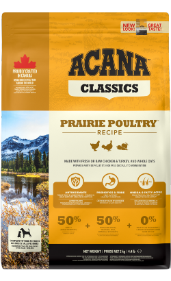 Acana Classics Chien Volaille des Prairies