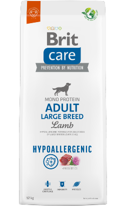 Brit Care Chien Adulte Grande Race Hypoallergénique | Agneau | 12 kg