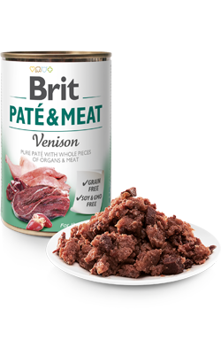 Brit_Care_Dog_Pate_Meat_Venison_Wet_Lata