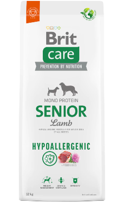 Brit Care Dog Senior hypoallergénique | Agneau | 12 kg
