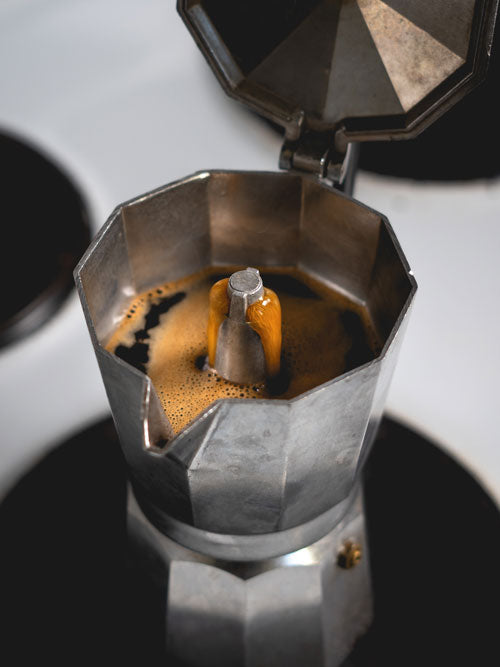 How to brew coffee in a moka pot