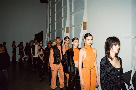 Behind the scenes New York fashion week 