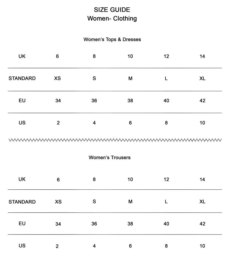 Size Guide – Hardware LDN