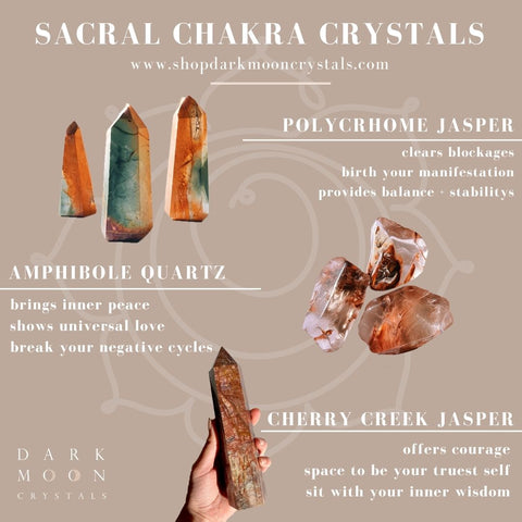 Sacral Chakra Crystals