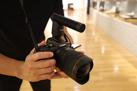 Using the RF 10-20mm lens with video