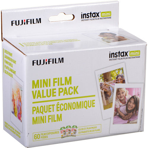 Opnieuw schieten wekelijks gewoontjes Fujifilm Instax Mini Instant Film - 60 Exposures — Glazer's Camera Inc