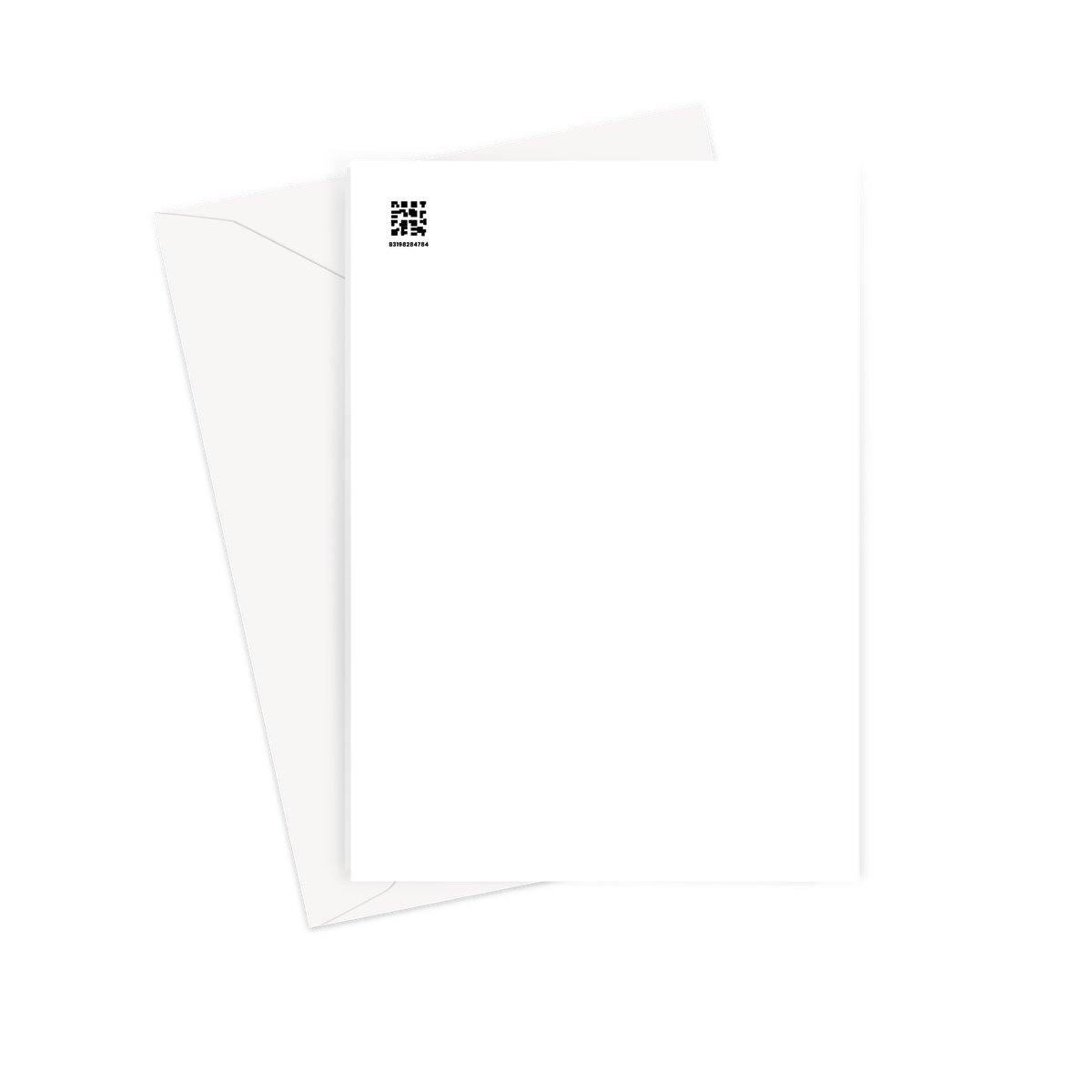 Partial Moon Eclipse Greeting Card | Printlagoon