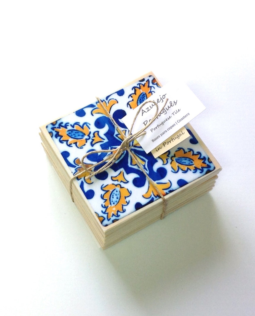 Ceramic Tile Coasters  Santa Barbara Event Favors – Santa Barbara