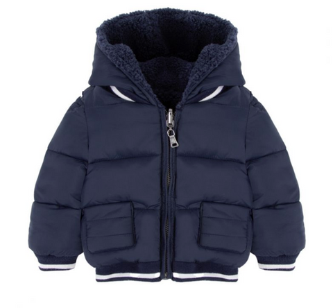 navy boys puffer