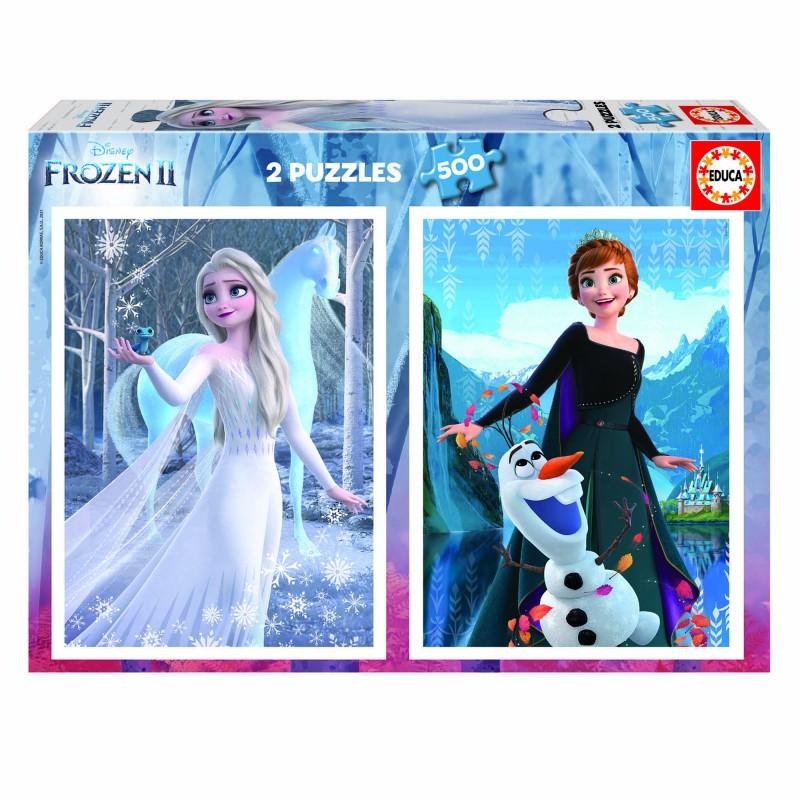 kraam verband Perforatie Disney Frozen 2-in-1 500 Piece Puzzles — The Panic Room Escape Ltd
