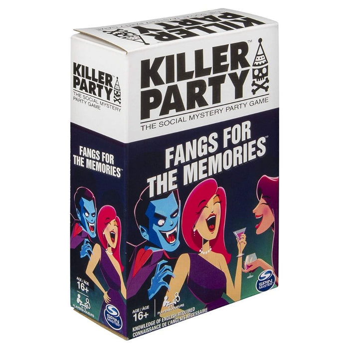 Killer Party - Fangs for the Memories, the Social Mystery Party Game for Ages 16 and Up - The Panic Room Escape Ltd