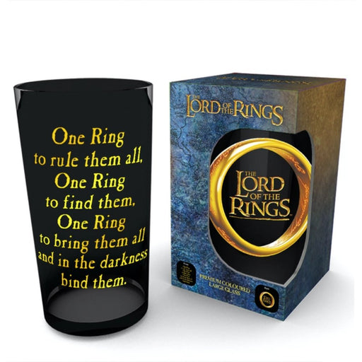 Lord of the Rings One Ring Coloured Premium Glass - The Panic Room Escape Ltd