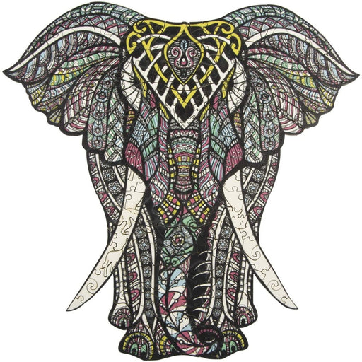 The Elephant - Deluxe 3D Wooden Jigsaw Puzzle - The Panic Room Escape Ltd